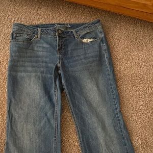 Aeropostale bootcut blue jeans